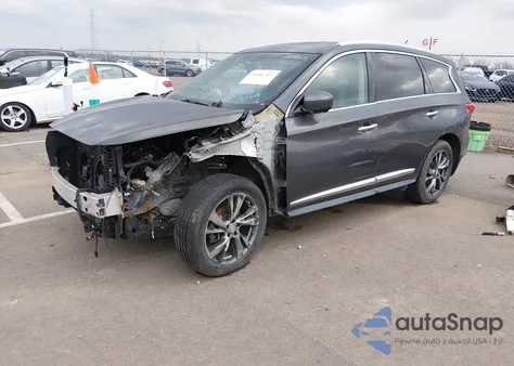 2013 Infiniti Jx35 z USA, uszkodzony, nr VIN 5N1AL0MNXDC304888